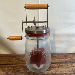 Kilner Butter Churner Jar 34 Ounce Makes Butter in Minutes